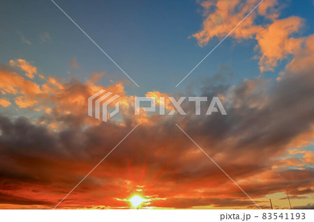 夕焼け空 夕焼け空 83541193