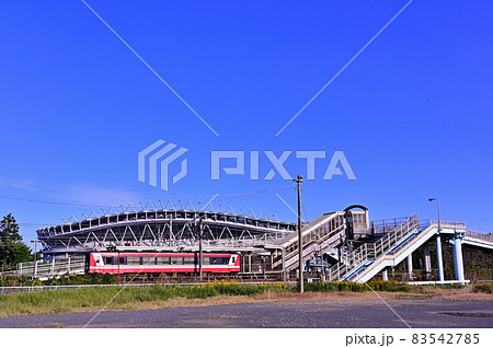 鹿島臨海鉄道と鹿島サッカースタジアム 鹿島臨海鉄道と鹿島サッカースタジアム 83542785