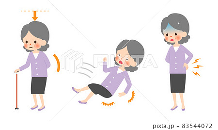 骨粗しょう症の代表的な症状 骨粗しょう症の代表的な症状 83544072