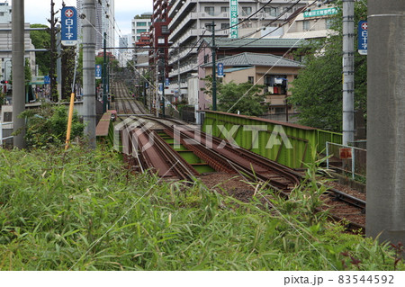 都電荒川線 線路 都電荒川線 線路 83544592