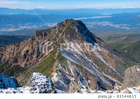 赤岳山頂より阿弥陀岳を望む 赤岳山頂より阿弥陀岳を望む 83544615