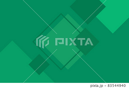 みどりの菱形のベクター背景素材【横長】 みどりの菱形のベクター背景素材【横長】 83544940