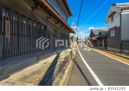 三重県松阪市 市場庄の町並み 三重県松阪市 市場庄の町並み 83545285