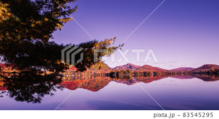 Lac Superieur, Mont tremblant, Quebec, Canada Lac Superieur, Mont tremblant, Quebec, Canada 83545295