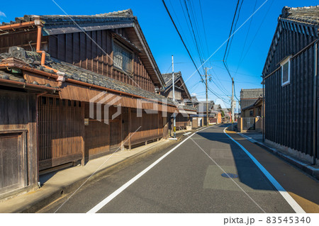三重県松阪市　市場庄の町並み 83545340