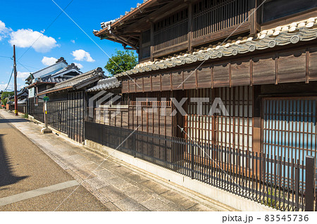 三重 寺内町 一身田の町並み 三重 寺内町 一身田の町並み 83545736