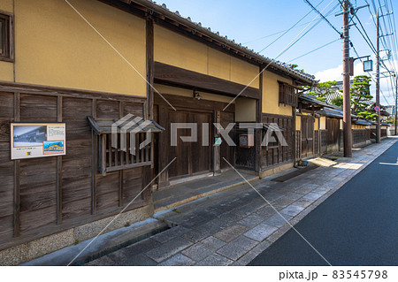 三重　寺内町　一身田の町並み 83545798