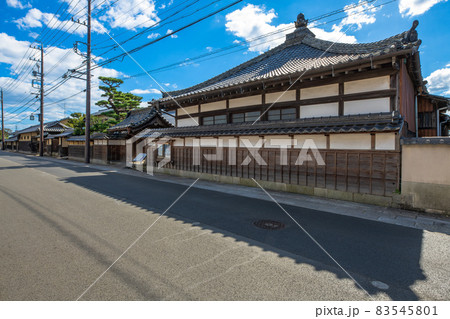 三重 寺内町 一身田の町並み 三重 寺内町 一身田の町並み 83545801