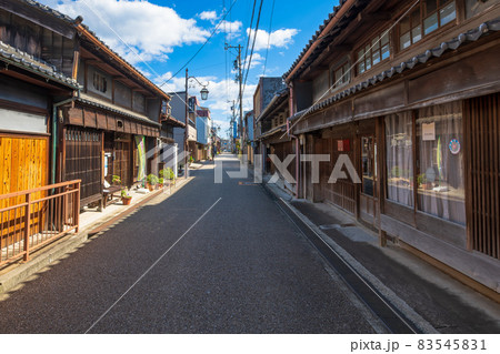 三重 寺内町 一身田の町並み 三重 寺内町 一身田の町並み 83545831