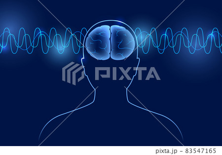 Brain wave 3D 83547165