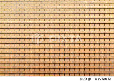茶色のレンガ壁面 茶色のレンガ壁面 83548048