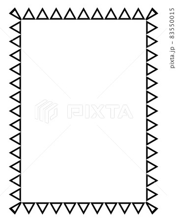 black rectangular frame. A4 format. Vector Illustration. EPS10 black rectangular frame. A4 format. Vector Illustration. EPS10 83550015