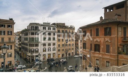 イタリア ローマ スペイン広場 / Piazza di Spagna, Rome, Italy イタリア ローマ スペイン広場 / Piazza di Spagna, Rome, Italy 83553316