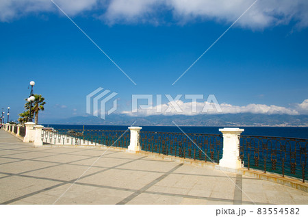 Reggio di Calabria promenade Lungomare Falcomata, Southern Italy 83554582