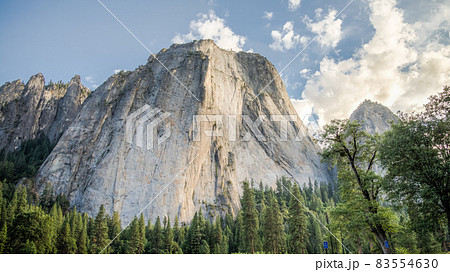 Yosemite National Park Panoramic landscape 83554630