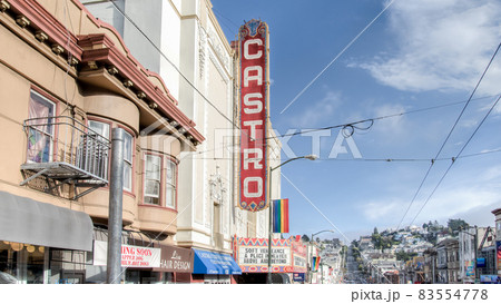 Castro Theatre Sign, Castro District, San Francisco Castro Theatre Sign, Castro District, San Francisco 83554778