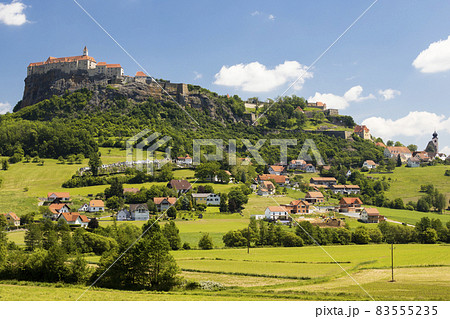 Town Riegersburk in Styria, Austria Town Riegersburk in Styria, Austria 83555235