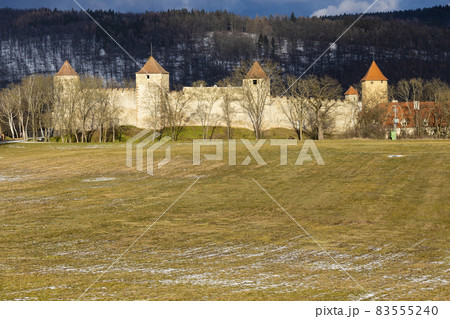 Veveri castle in South Moravia, Czech Republic Veveri castle in South Moravia, Czech Republic 83555240