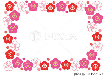 梅の花　フレーム 83555974