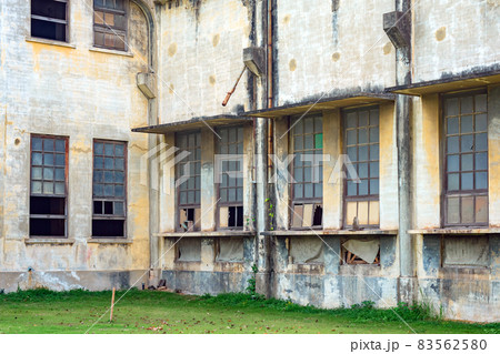 The old paper mill used to produce paper and banknotes during World War II, transformed into a new public attraction in Kanchanaburi, Thailand. (Cultural Economics with Tourism). Historical buildings. 83562580