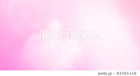 横長のカラフルで淡くさわやかな水彩風壁紙のイラスト素材