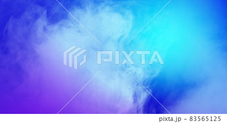 横長のカラフルで淡くさわやかな水彩風壁紙のイラスト素材