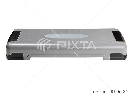 step platform, plastic board for fitness or for crossfit workouts, on a white background 83566070