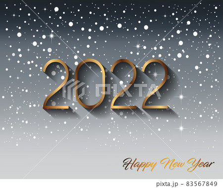 2022 Happy New Year background. 83567849