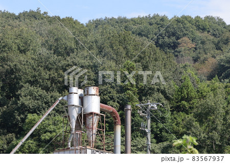 木工工場の集塵ダスト装置 83567937