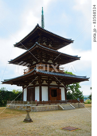 法起寺　三重塔 83568534