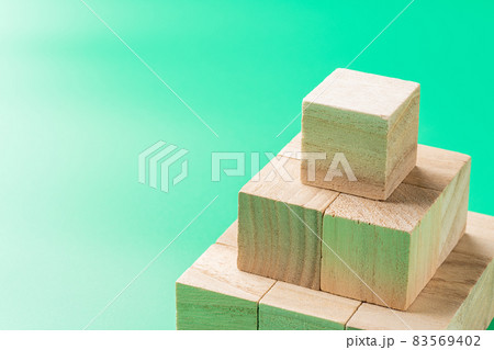 積み木ブロック ピラミッド 積み木ブロック ピラミッド 83569402