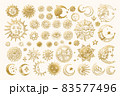 Collection of various occult symbols. 83577496