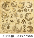Magic banner for astrology, divination, magic. 83577500