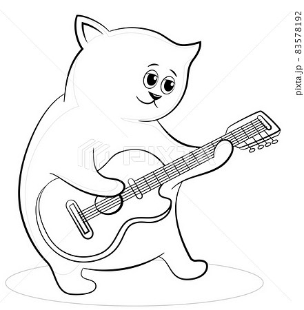 Cat with Guitar Cat with Guitar 83578192