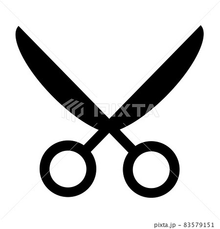 ハサミのアイコン ハサミのアイコン 83579151