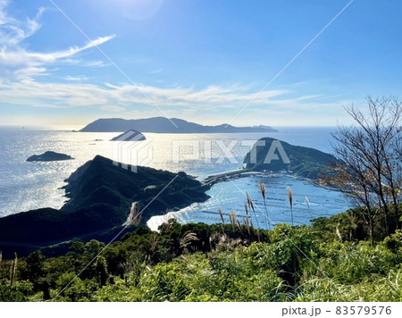 展望台から眺める圧巻の景色 柏島 展望台から眺める圧巻の景色 柏島 83579576