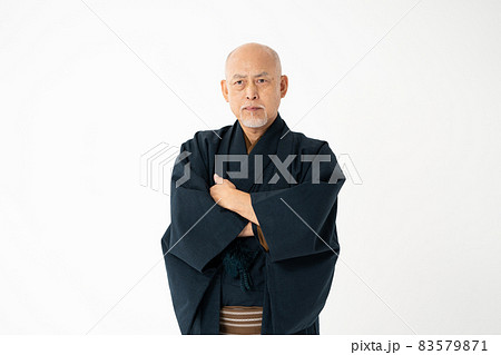 和服 シニア男性 着物 和服 シニア男性 着物 83579871