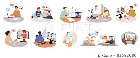 Computer People Compositions Set 83582080