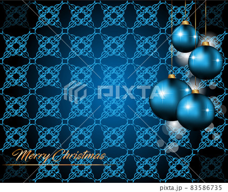 2022 Elegant merry christmas background for your covers or cards. 83586735