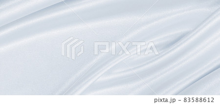 Smooth elegant grey silk or satin luxury cloth as wedding background. Luxurious background design 83588612