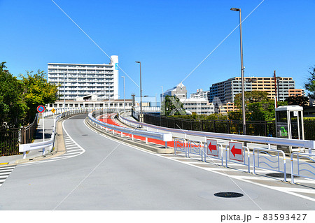 漣橋／東雲東運河 北側／さざなみ公園方面を望む(東京都江東区)【2021.10】 83593427