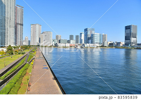 晴海大橋よりららぽーと豊洲方面を望む(東京都江東区)【2021.10】 83595839