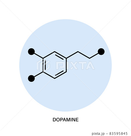 Dopamine formula icon Dopamine formula icon 83595845