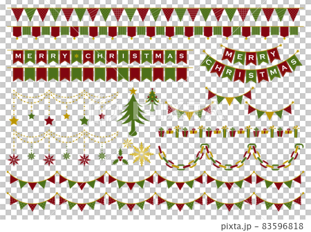 Garland Christmas decoration (chic) 83596818