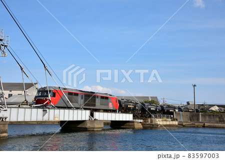 四日市市千歳運河に架かる末広橋梁 83597003