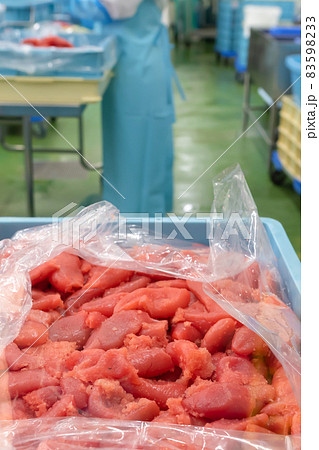 辛子明太子の食品加工工場 辛子明太子の食品加工工場 83598233