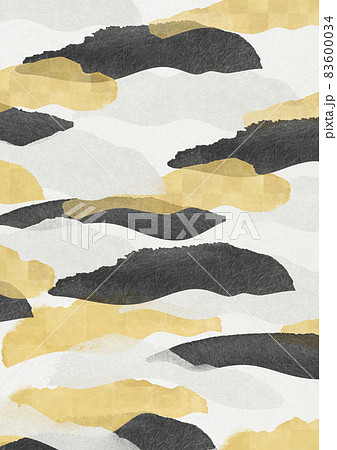 虎柄　和風背景素材【XLでA3size-350dpi】 83600034