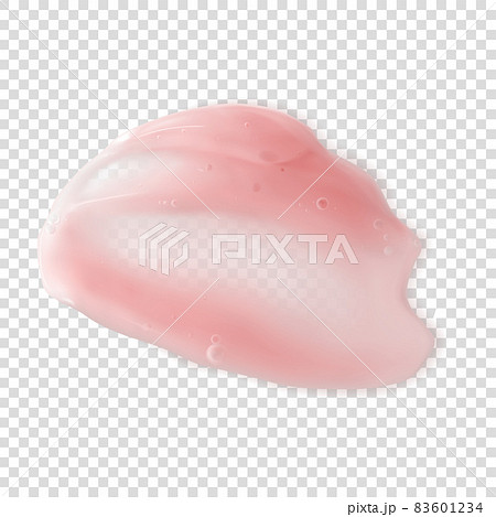 Shampoo or shower gel smear sample 3d vector realistic illustration isolated. Shampoo or shower gel smear sample 3d vector realistic illustration isolated. 83601234