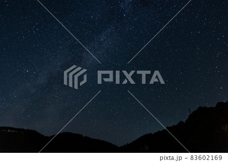 兵庫県 砥峰高原 夜空 星空 兵庫県 砥峰高原 夜空 星空 83602169