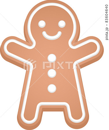 ジンジャーマンクッキーのイラスト素材 [83604640] - PIXTA
